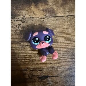 Littlest‎ Pet Shop Rottweiler dog (rare)